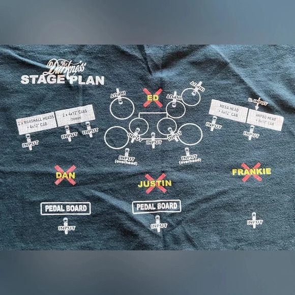 Gildan Activewear | The Darkness band, original tee. Size: M - Picture 8 of 9